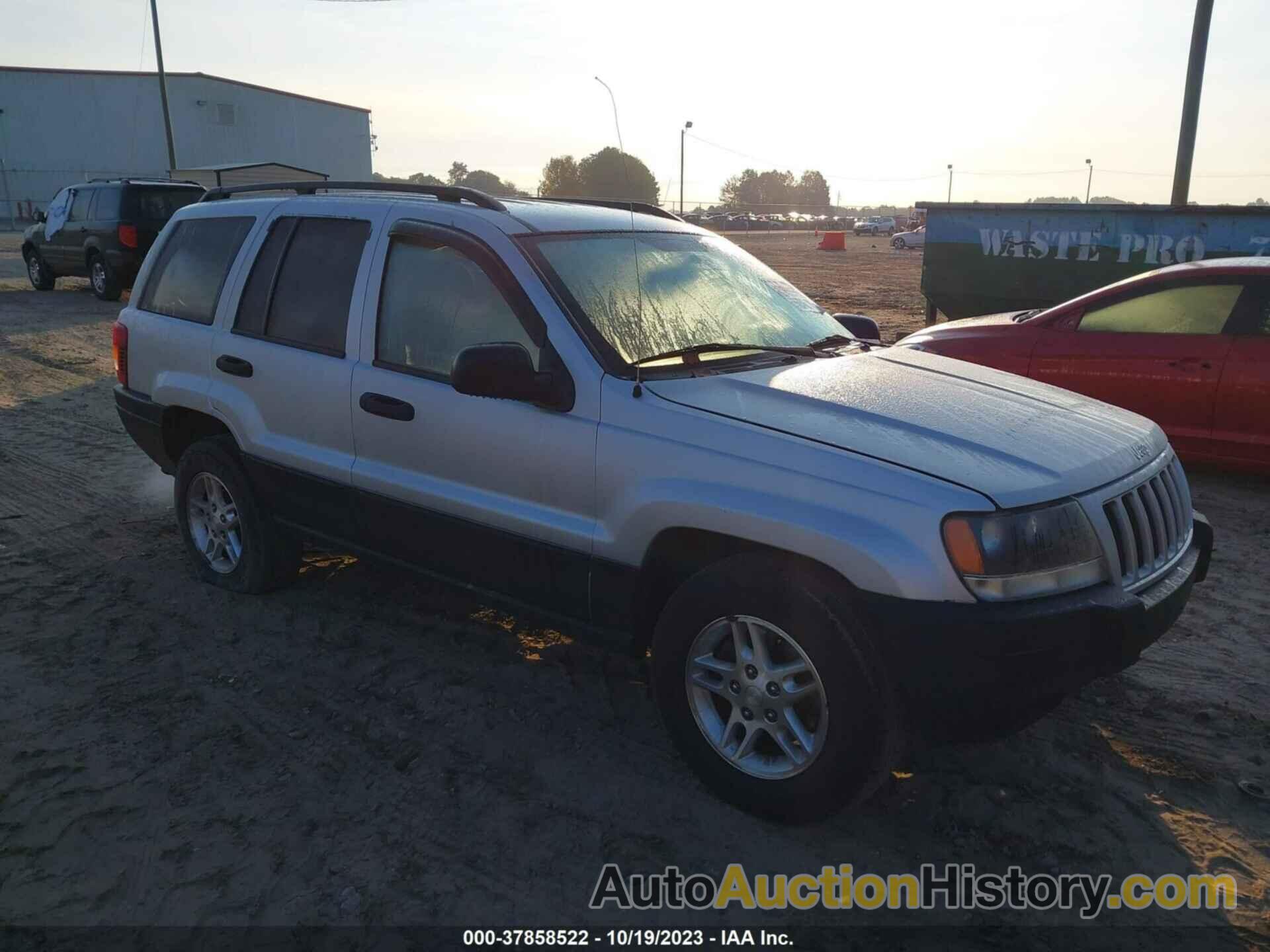 JEEP GRAND CHEROKEE LAREDO, 1J4GX48S44C436128