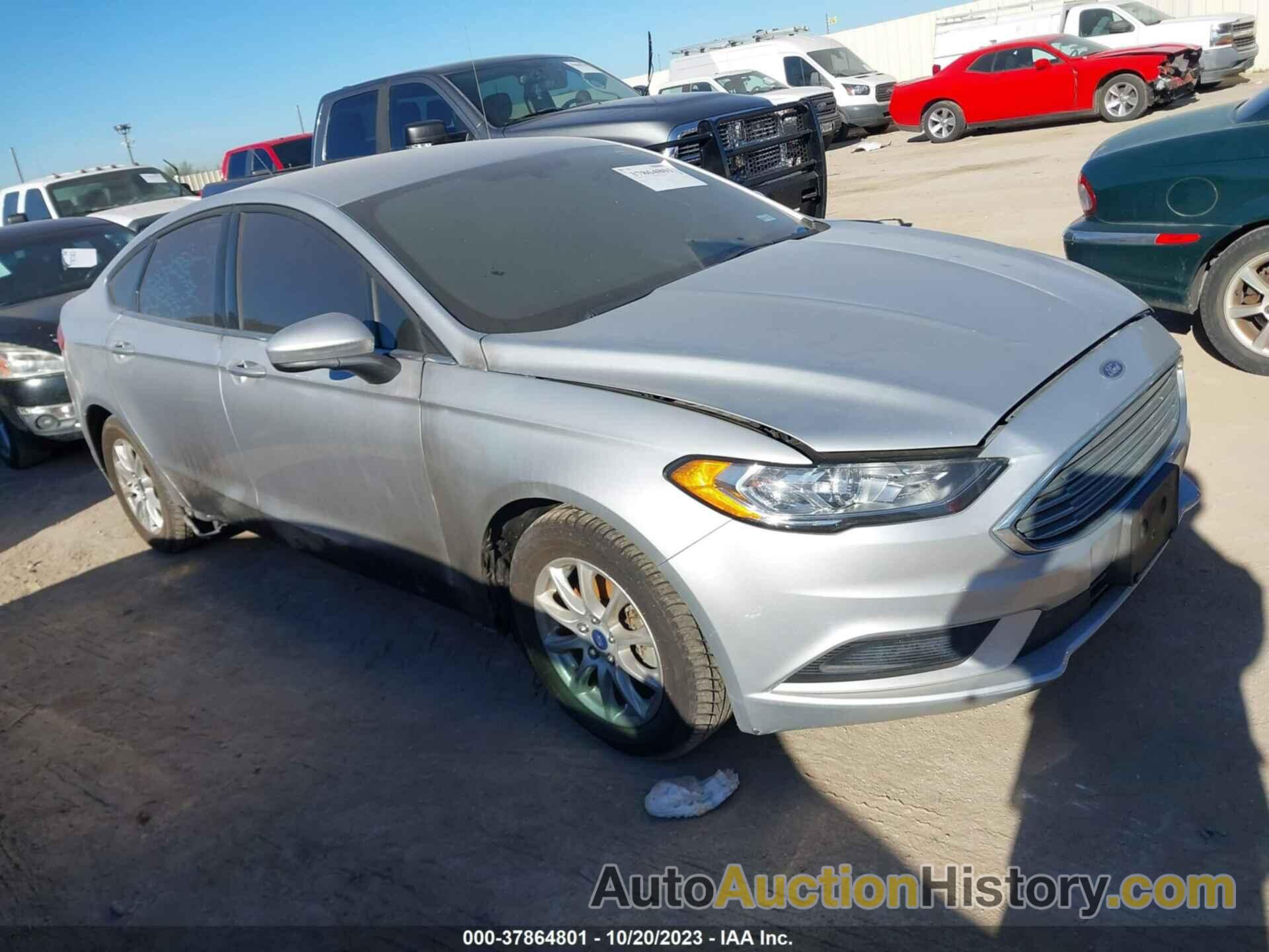 FORD FUSION S, 3FA6P0G72JR203374