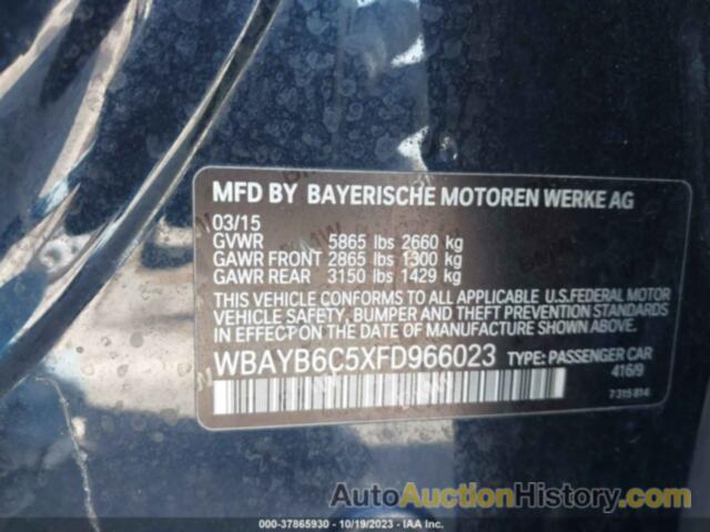 BMW 750I XDRIVE, WBAYB6C5XFD966023