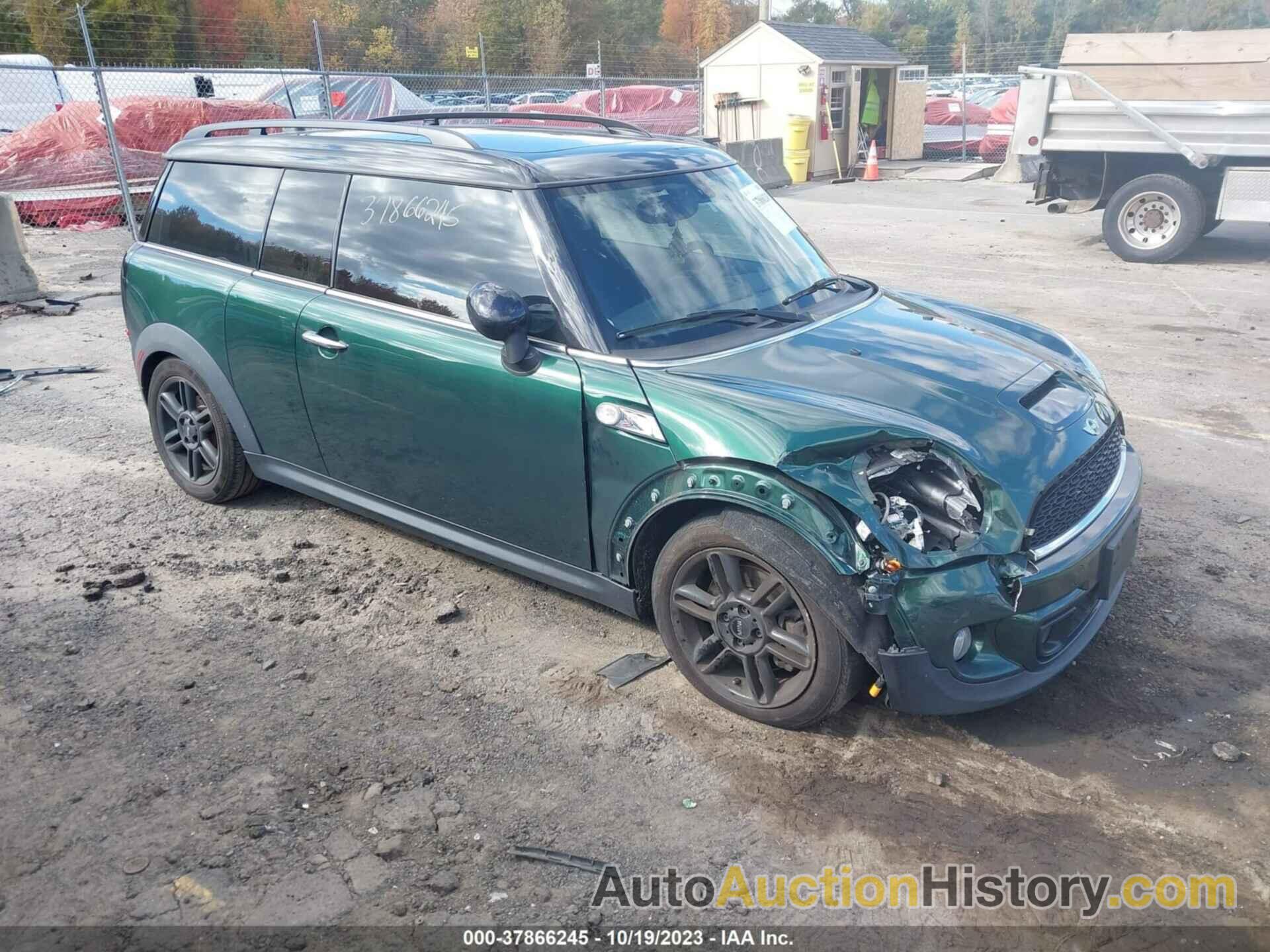 MINI COOPER CLUBMAN S, WMWZG3C52ETY33376