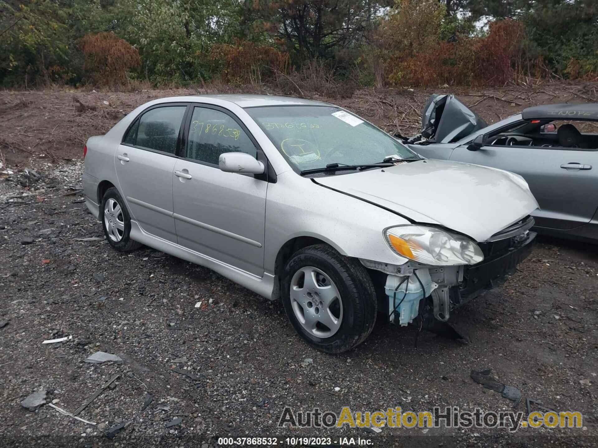 TOYOTA COROLLA S, 1NXBR32E54Z316500