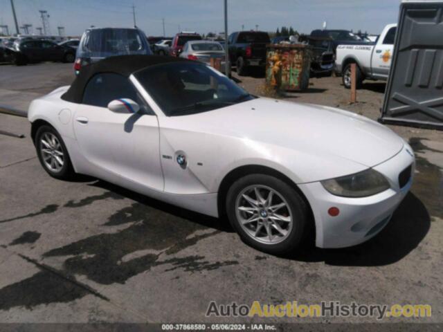 BMW Z4 2.5I, 4USBT33585LS55486