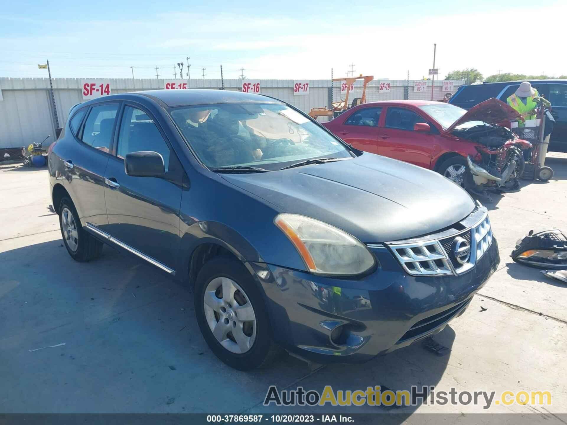 NISSAN ROGUE S, JN8AS5MT3CW605118