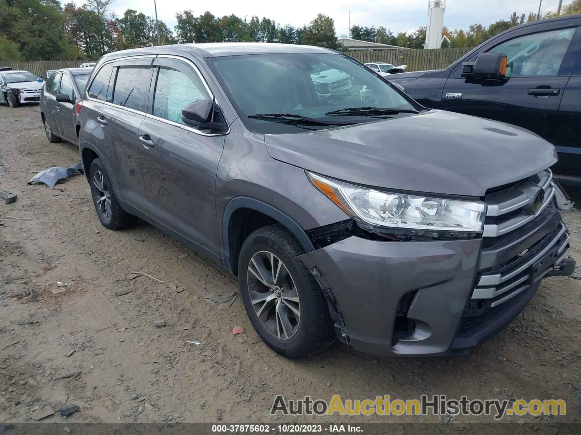 TOYOTA HIGHLANDER LE, 5TDZARFH5KS048826