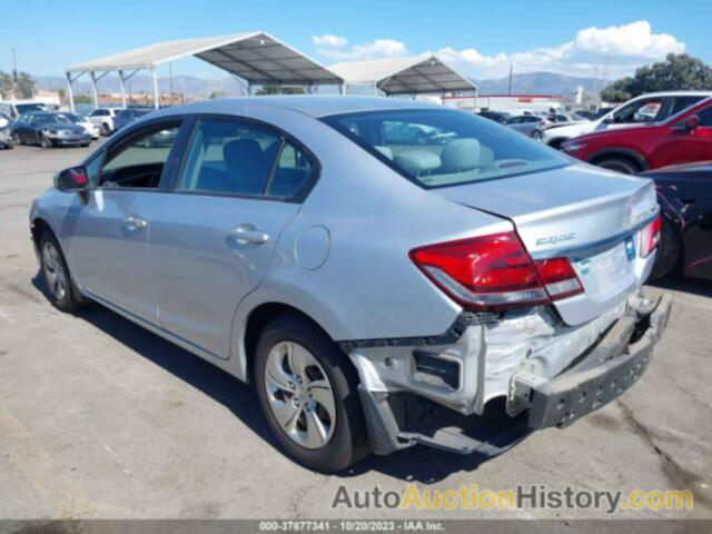 HONDA CIVIC LX, 2HGFB2F52FH551085