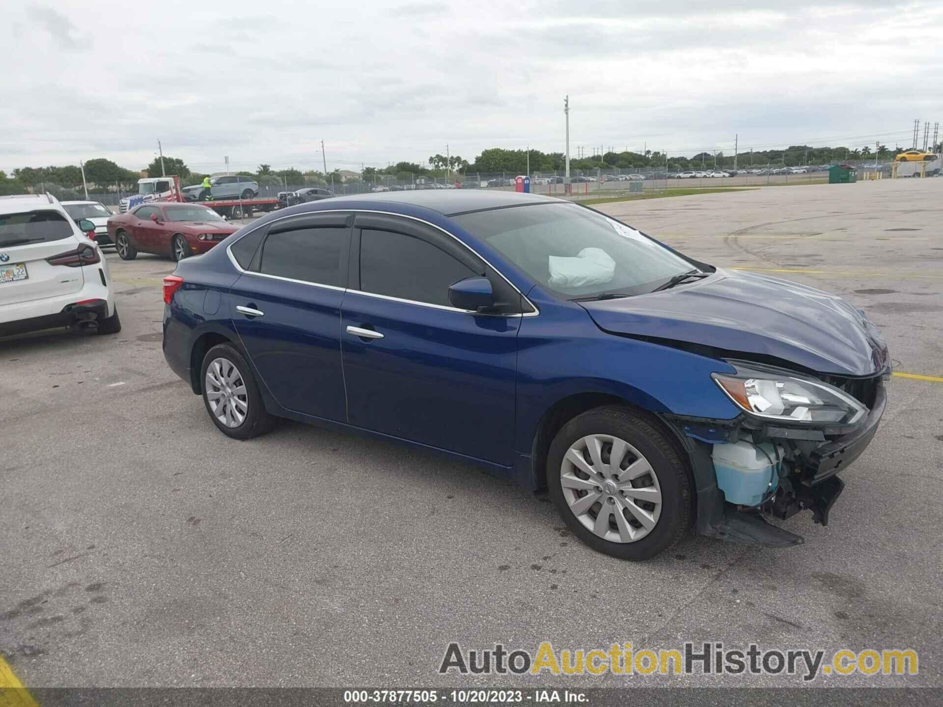 NISSAN SENTRA S, 3N1AB7AP7GY281087