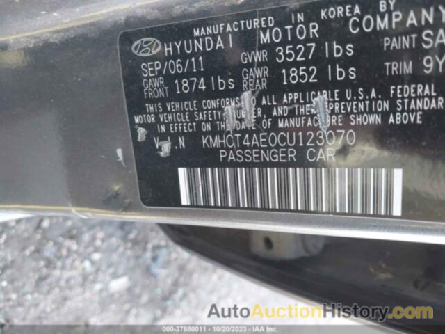 HYUNDAI ACCENT GLS, KMHCT4AE0CU123070