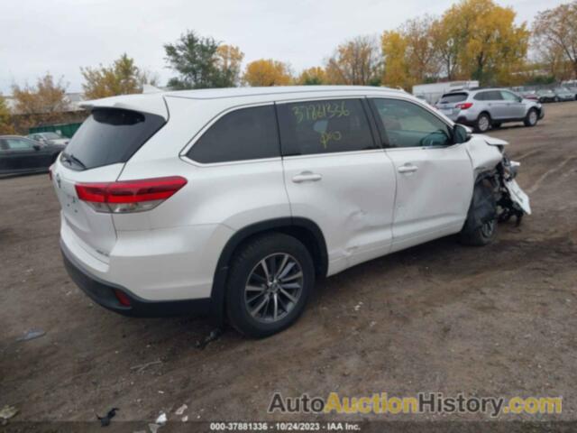 TOYOTA HIGHLANDER XLE, 5TDJZRFH0JS493561