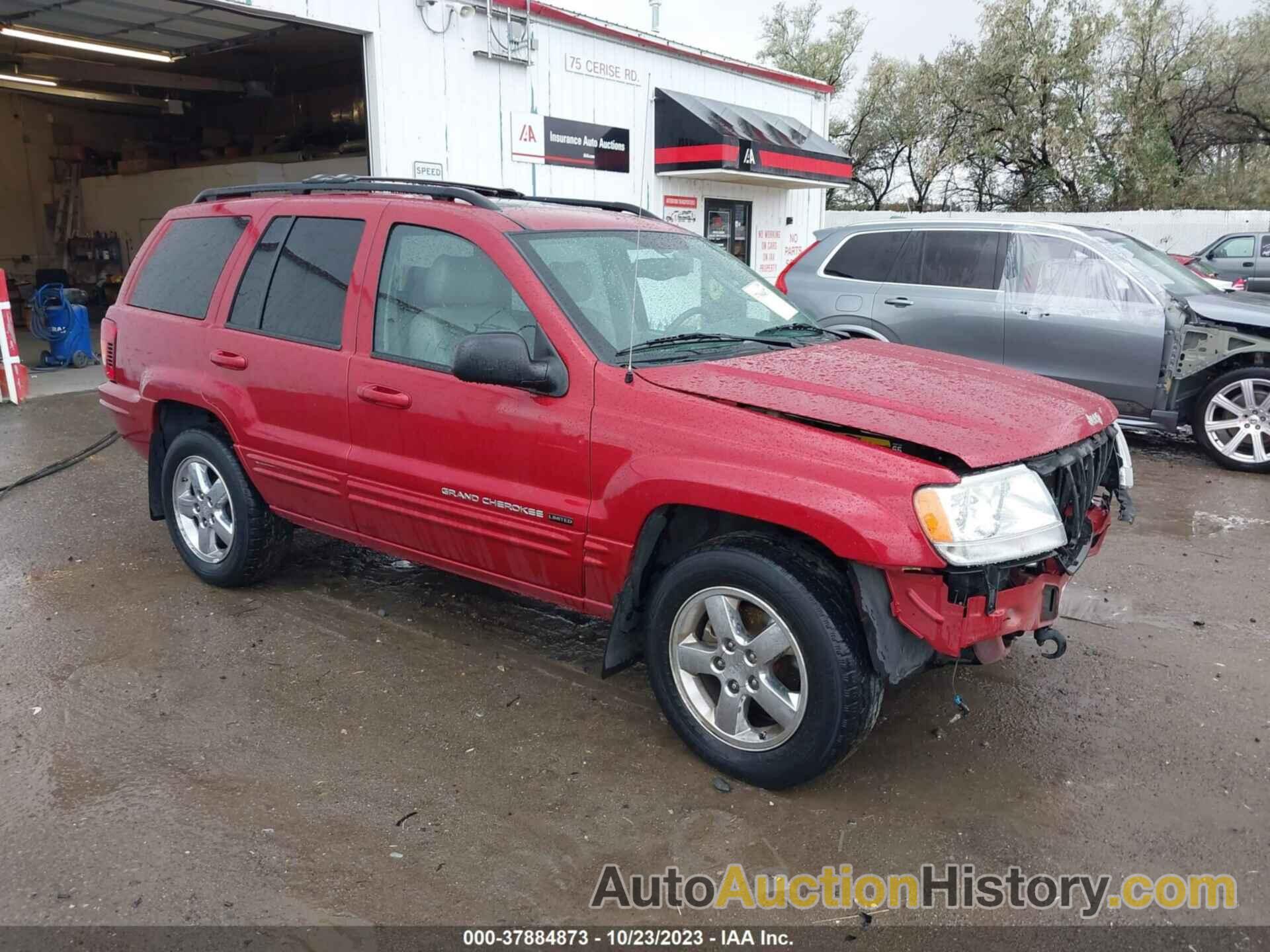 JEEP GRAND CHEROKEE LIMITED, 1J8GW58J34C369729