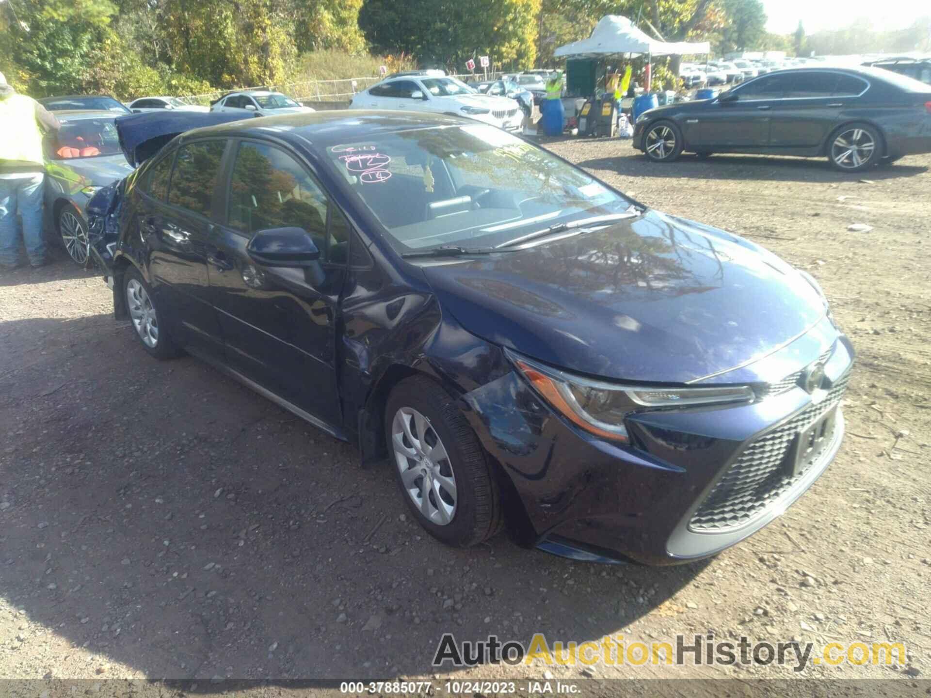 TOYOTA COROLLA LE, JTDEPRAE4LJ015356