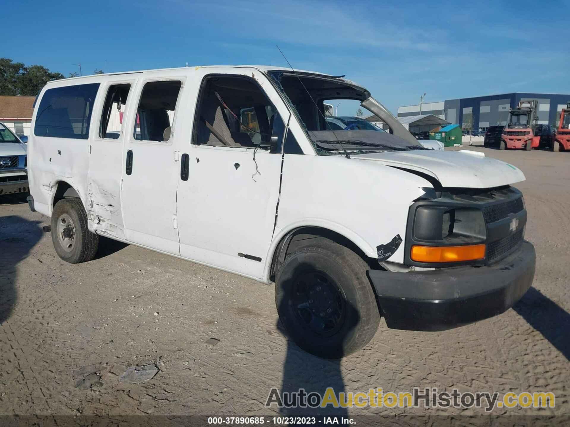 CHEVROLET EXPRESS PASSENGER, 1GAHG35U531178683