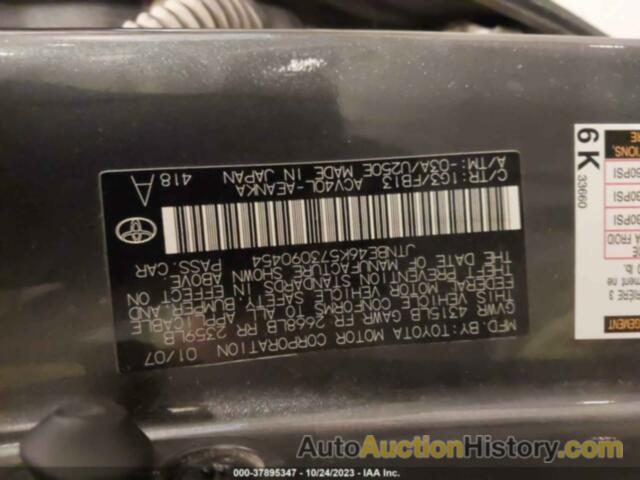 TOYOTA CAMRY CE/XLE/LE/SE, JTNBE46K573090454