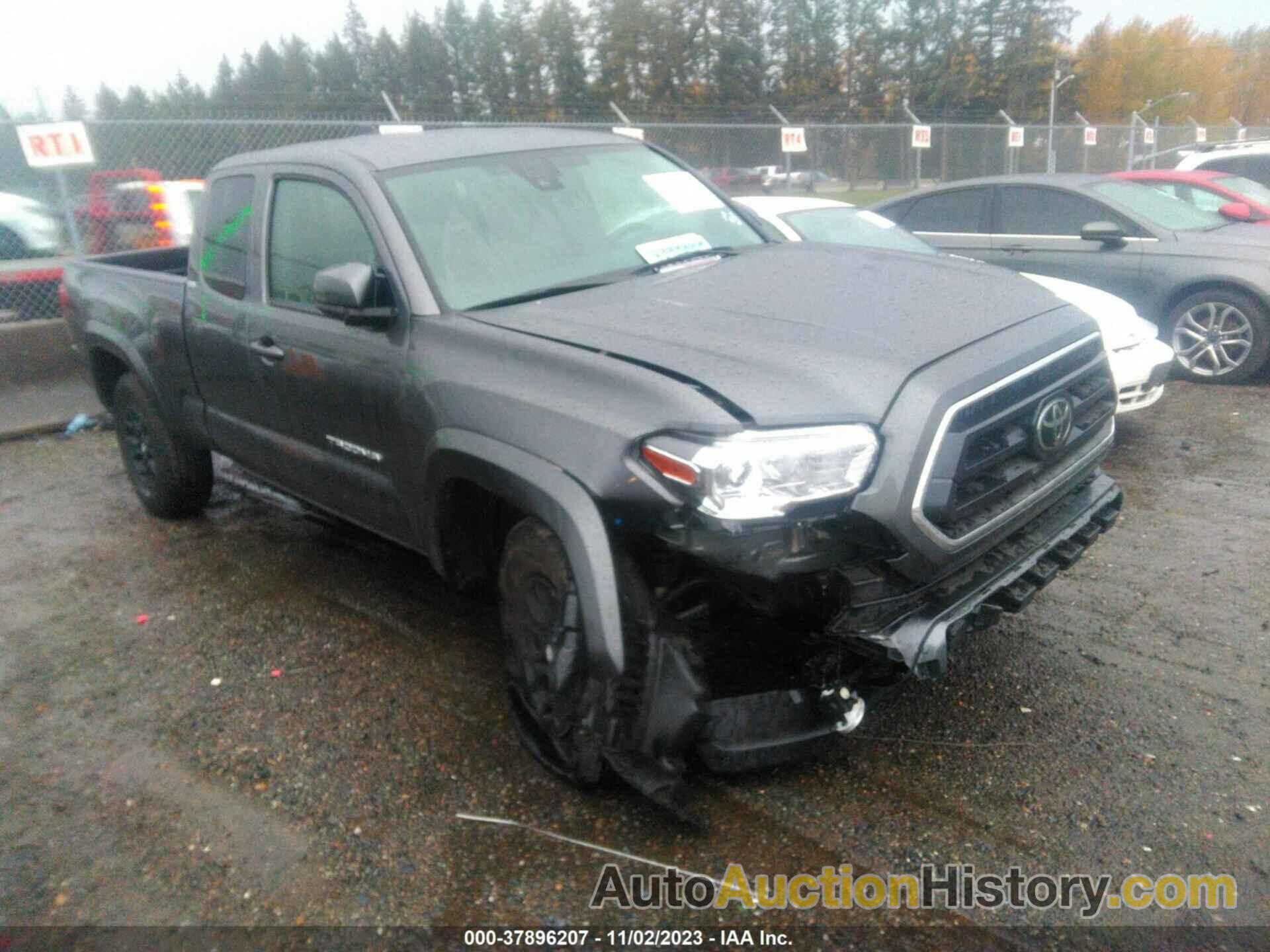 TOYOTA TACOMA 4WD SR/SR5/TRD SPORT, 3TYSZ5AN4NT074150