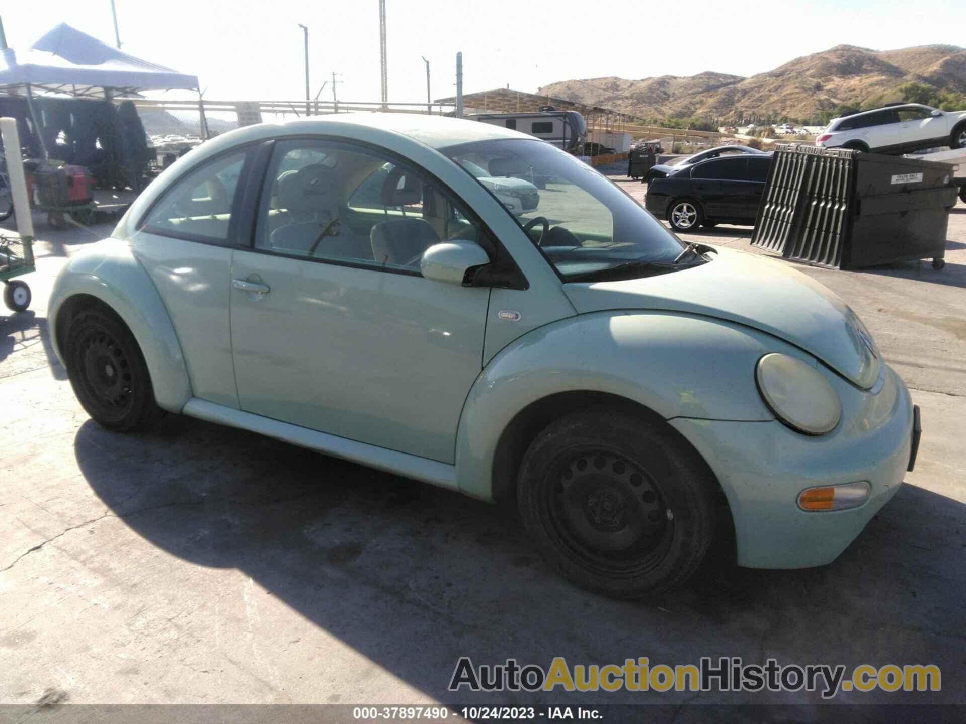 VOLKSWAGEN NEW BEETLE GL, 3VWBK21CX2M410907