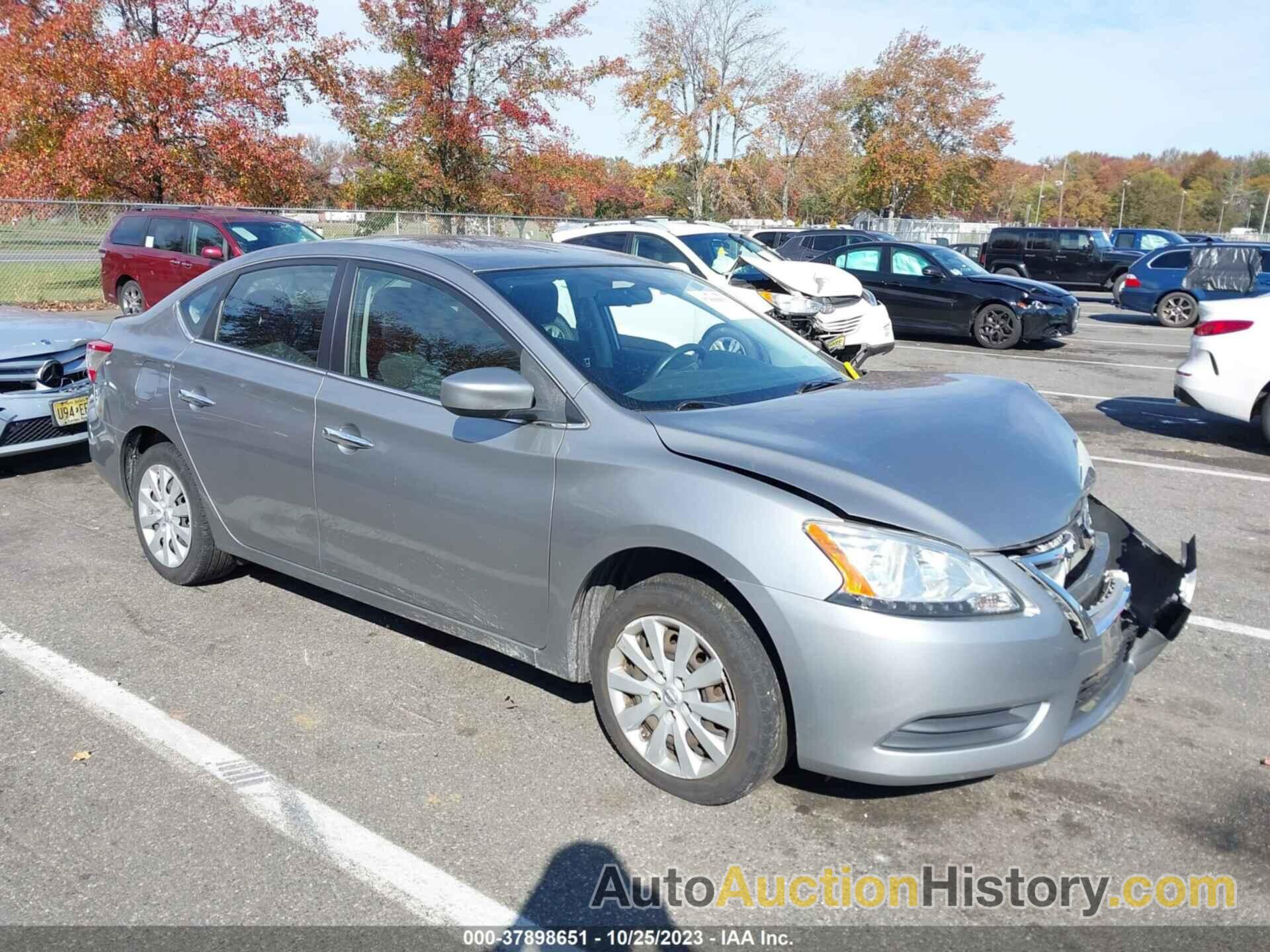 NISSAN SENTRA SV, 3N1AB7AP6EY225400