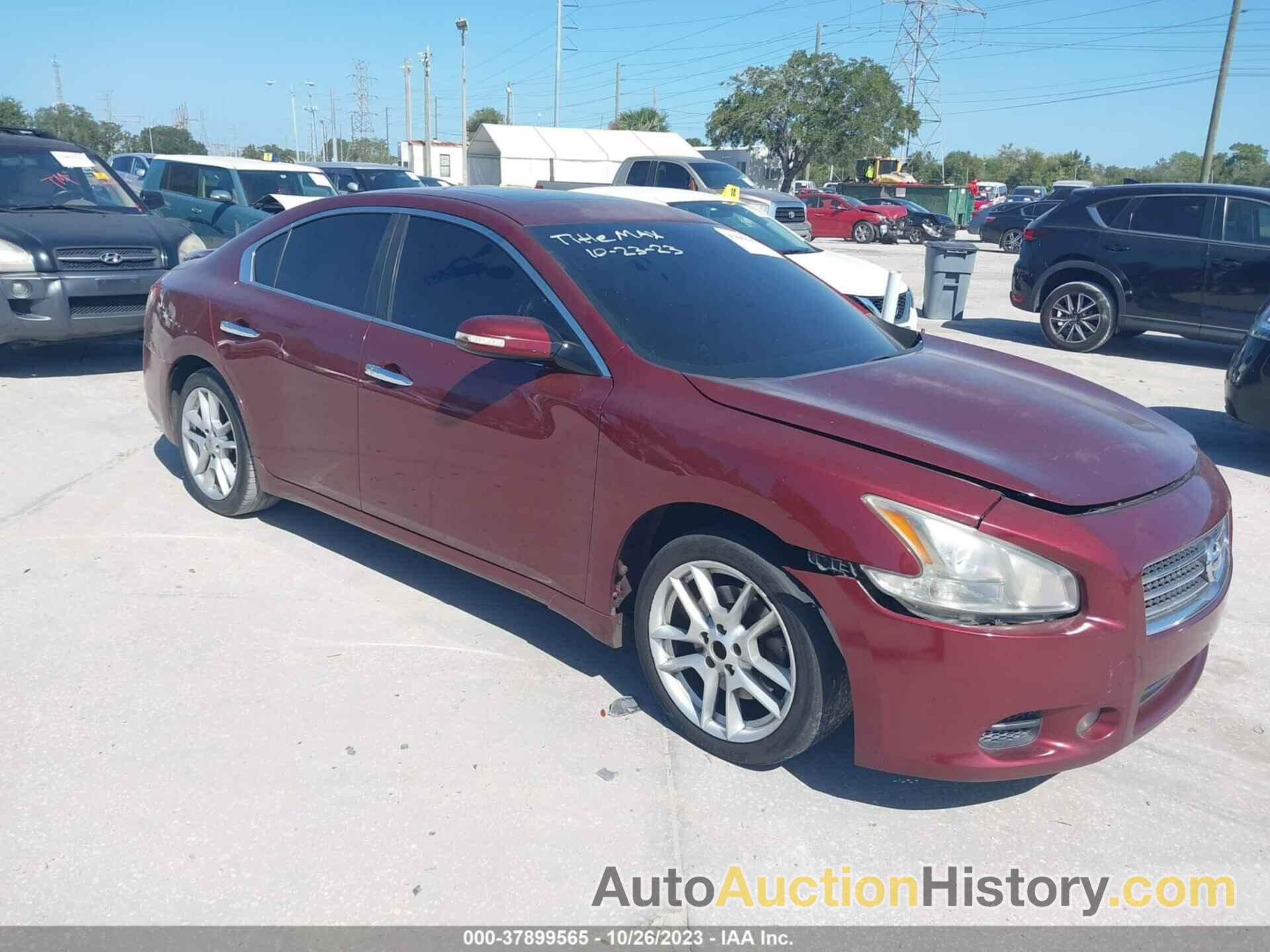 NISSAN MAXIMA 3.5 SV, 1N4AA5AP8AC872023