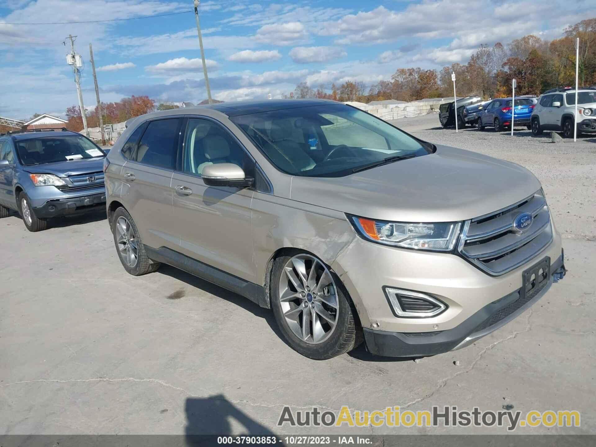 FORD EDGE TITANIUM, 2FMPK3K81HBB18738