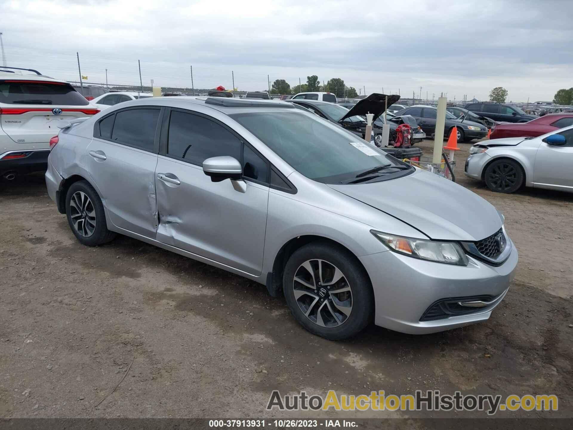 HONDA CIVIC SEDAN EX, 19XFB2F86FE067442