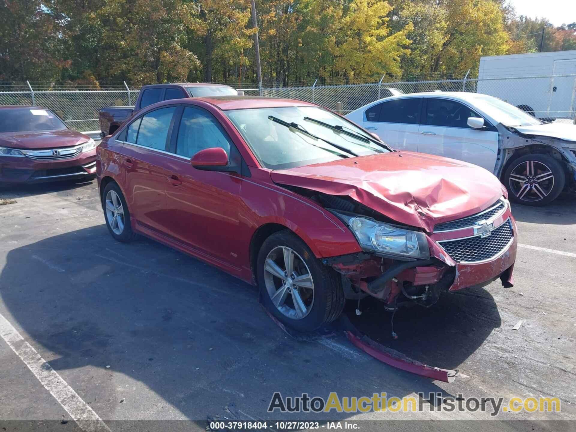 CHEVROLET CRUZE 2LT AUTO, 1G1PE5SB5D7195062