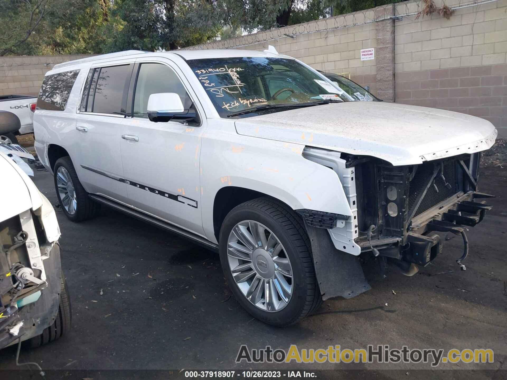 CADILLAC ESCALADE ESV PLATINUM, 1GYS4KKJ0GR461004