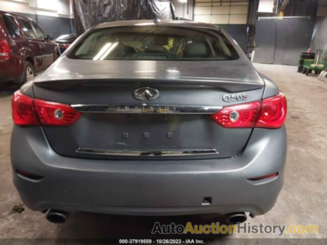 INFINITI Q50 3.0T RED SPORT 400, JN1FV7AR7GM450574