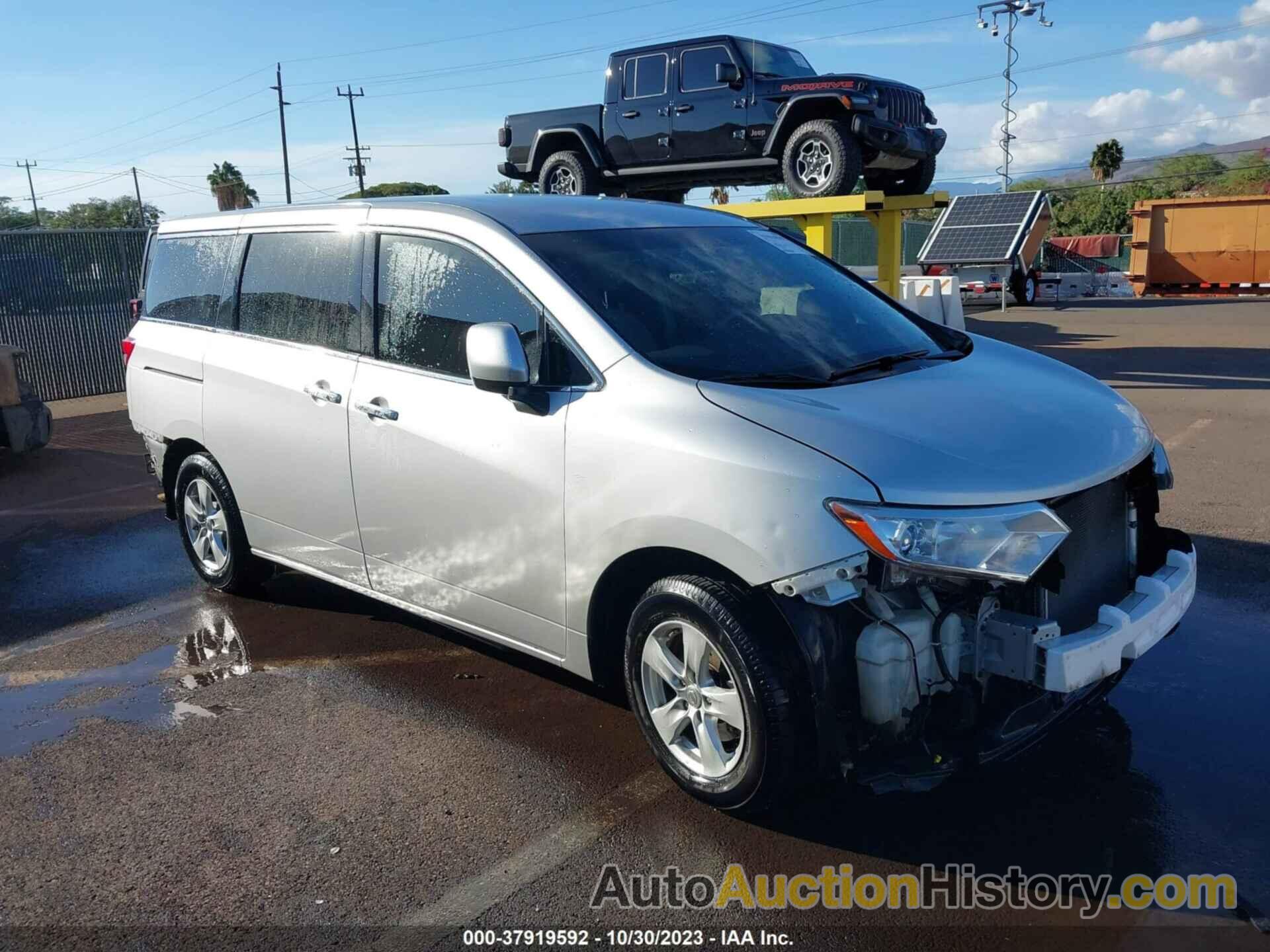 NISSAN QUEST SV, JN8AE2KP9F9125647