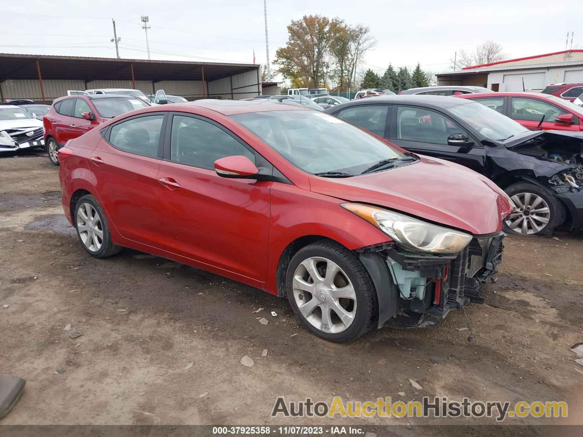 HYUNDAI ELANTRA LIMITED (ULSAN PLANT), KMHDH4AE8BU166799