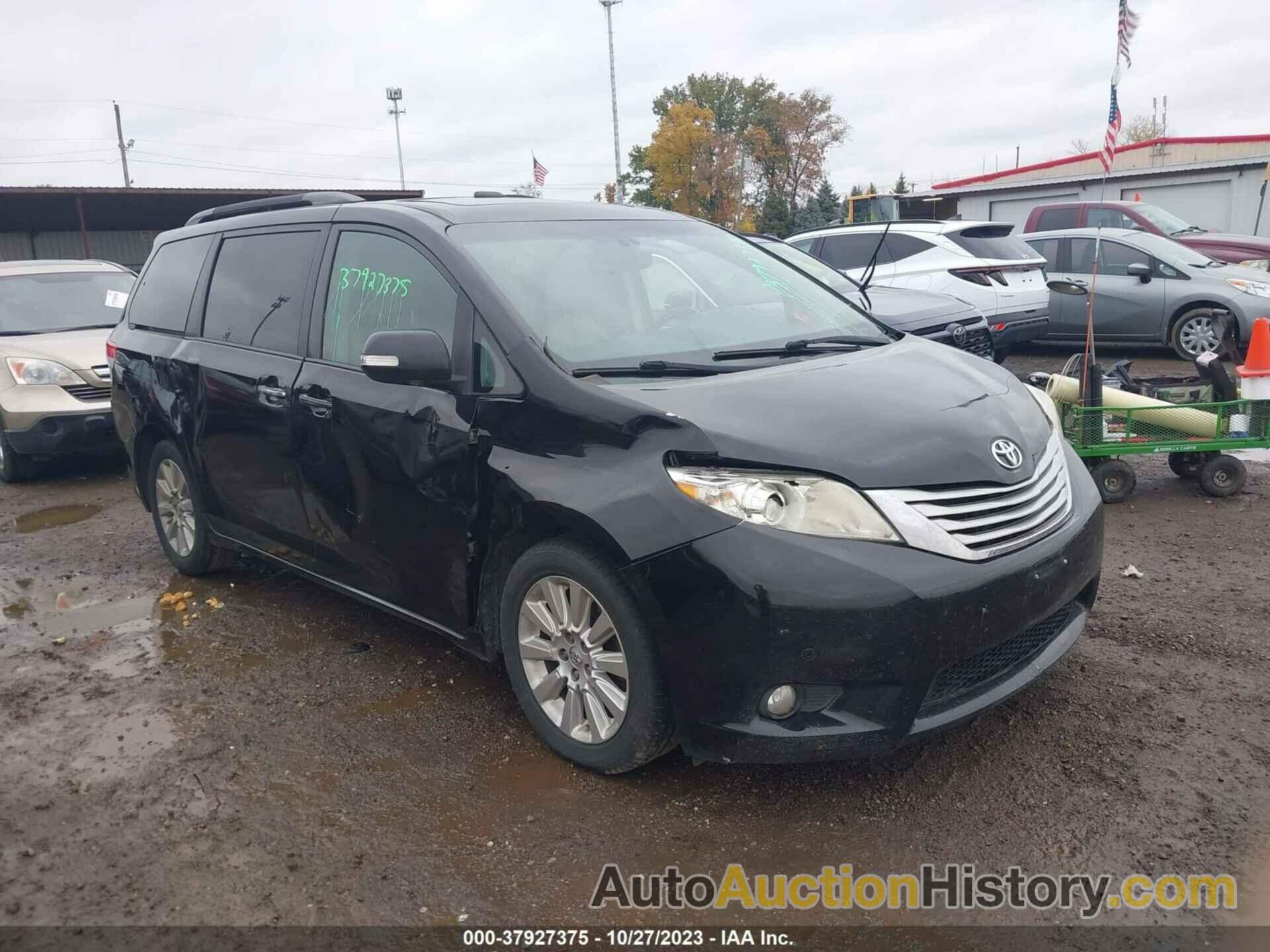 TOYOTA SIENNA LTD/XLE, 5TDDK3DC0ES079420