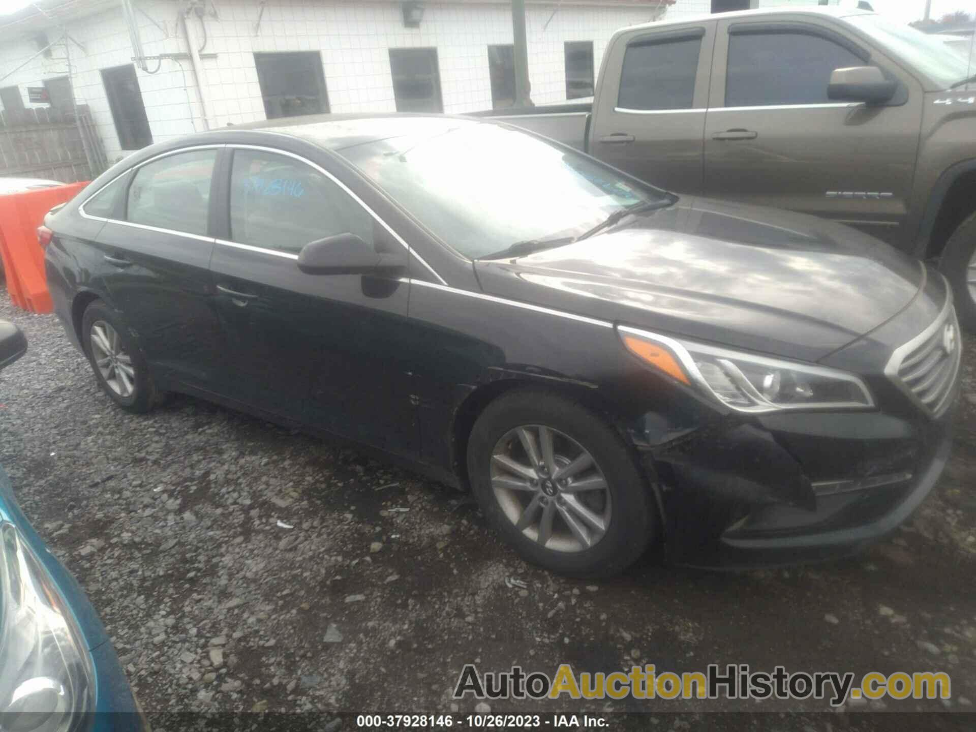 HYUNDAI SONATA 2.4L SE, 5NPE24AF6FH095573