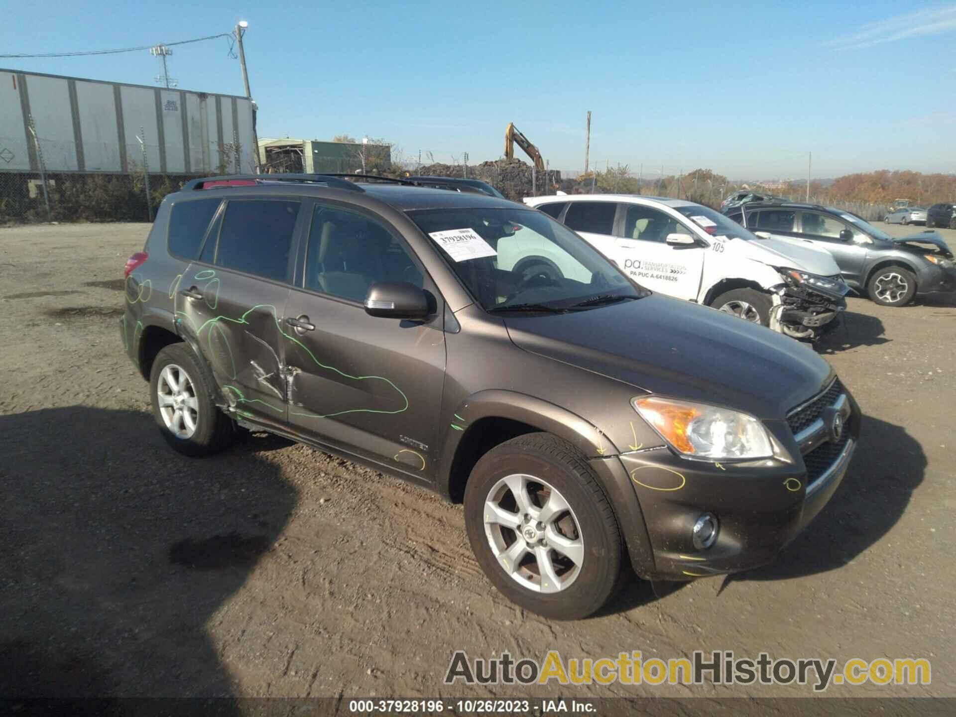 TOYOTA RAV4 LIMITED, 2T3DF4DV9CW232562