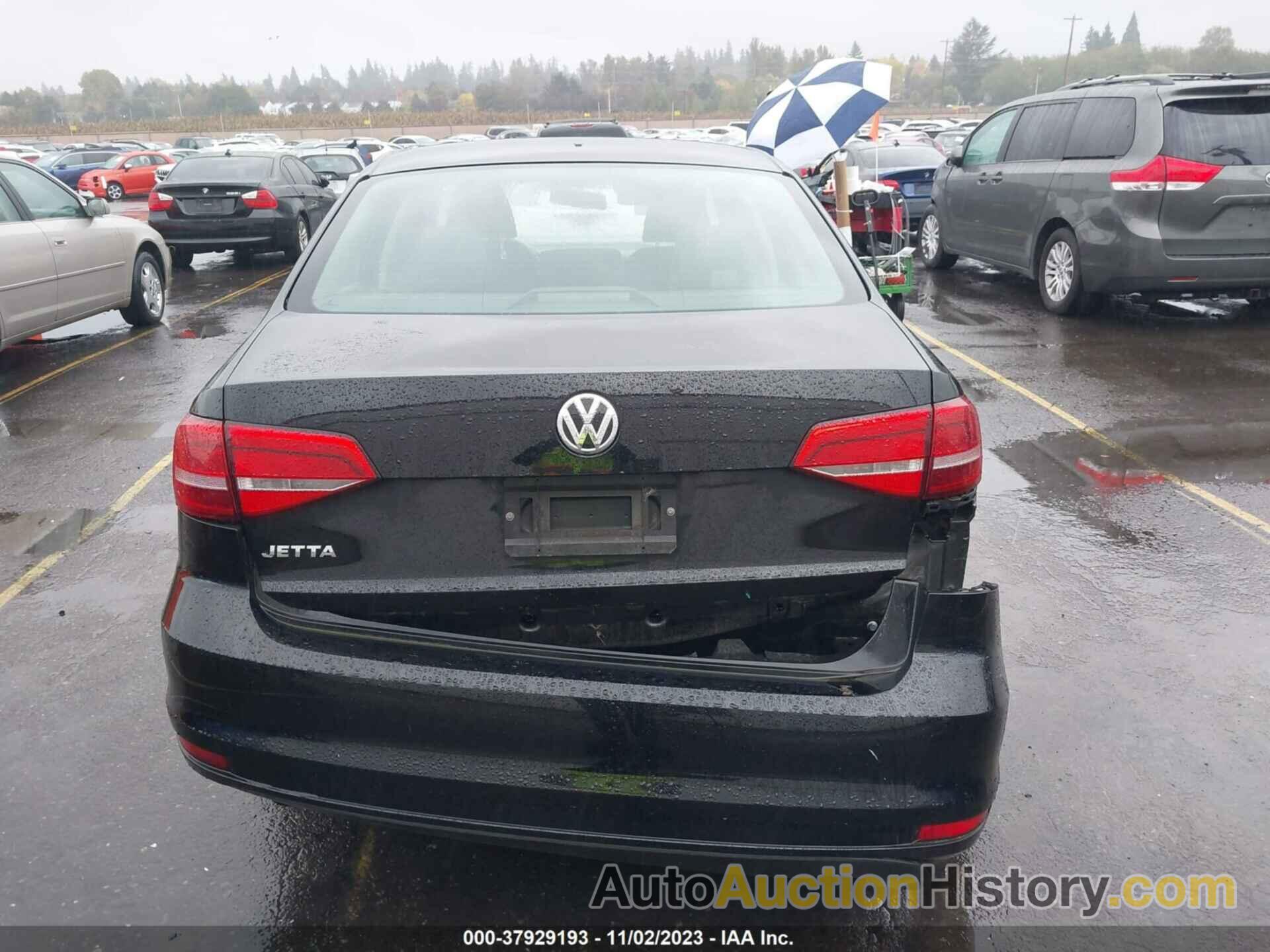 VOLKSWAGEN JETTA 2.0L S, 3VW1K7AJ4FM271144