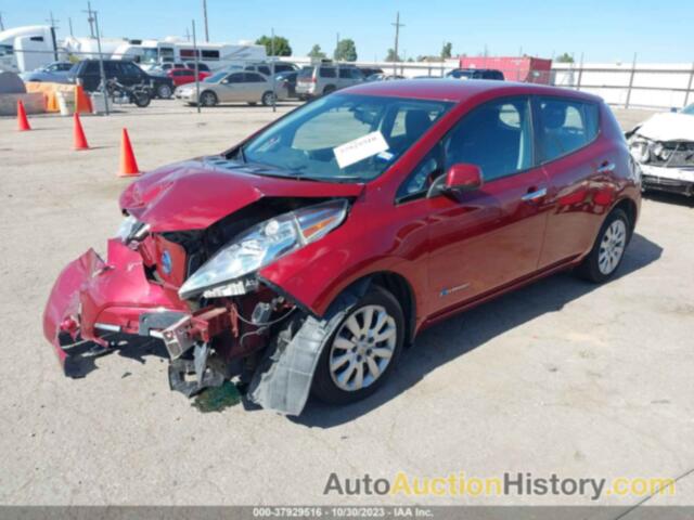 NISSAN LEAF S, 1N4AZ0CP4FC322267