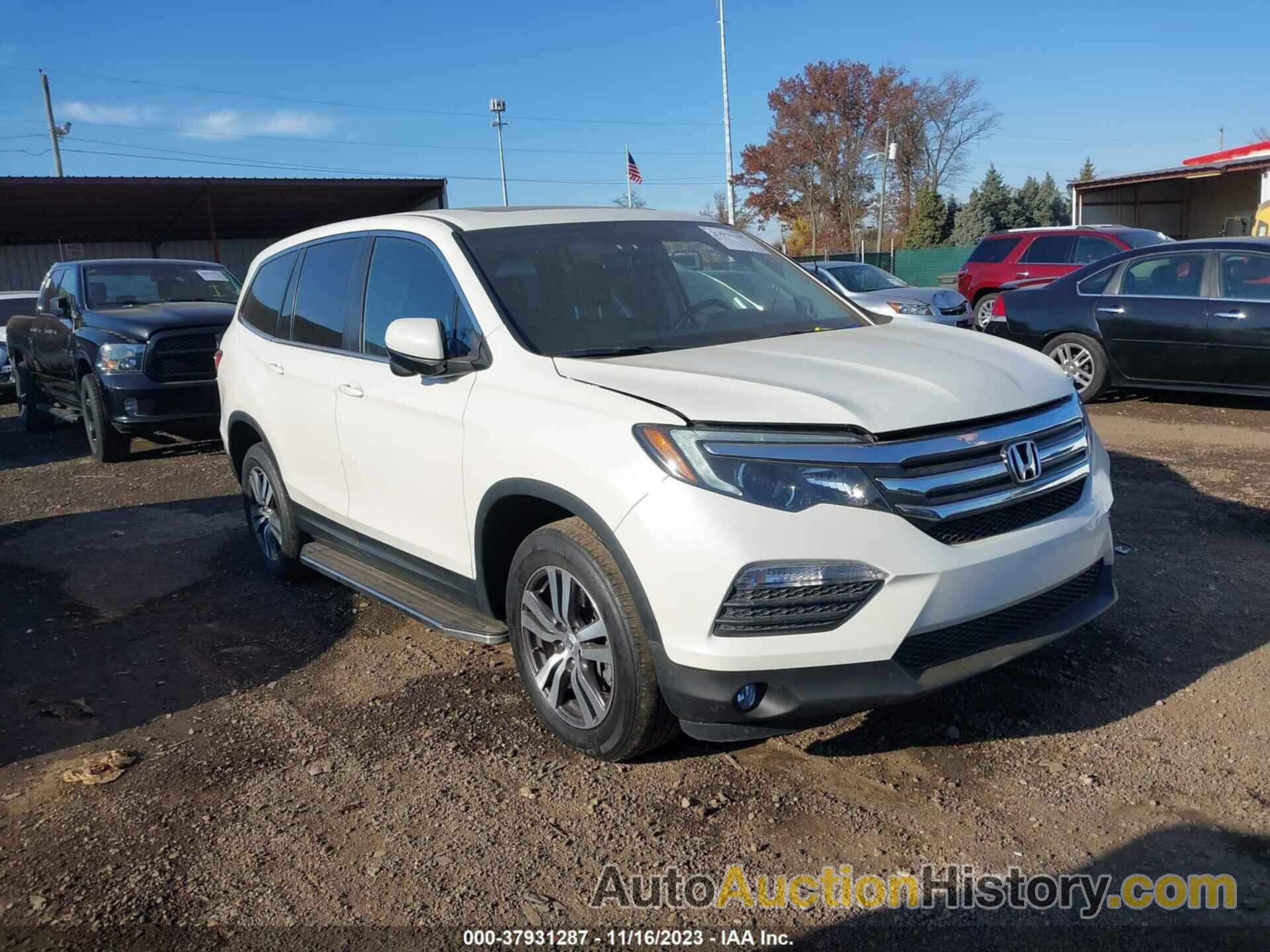 HONDA PILOT EX-L, 5FNYF6H59JB029553