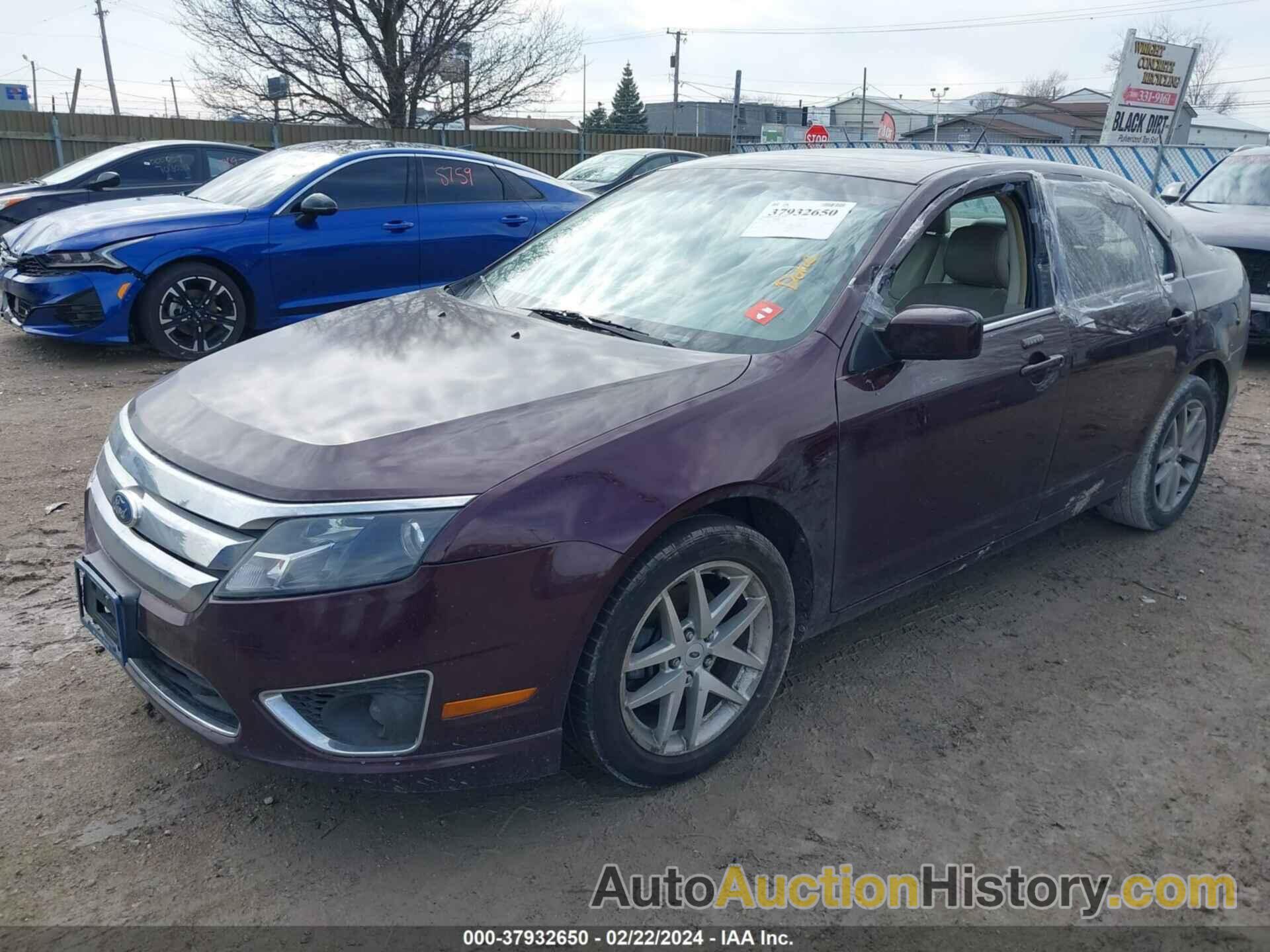 FORD FUSION SEL, 3FAHP0JA1BR309300