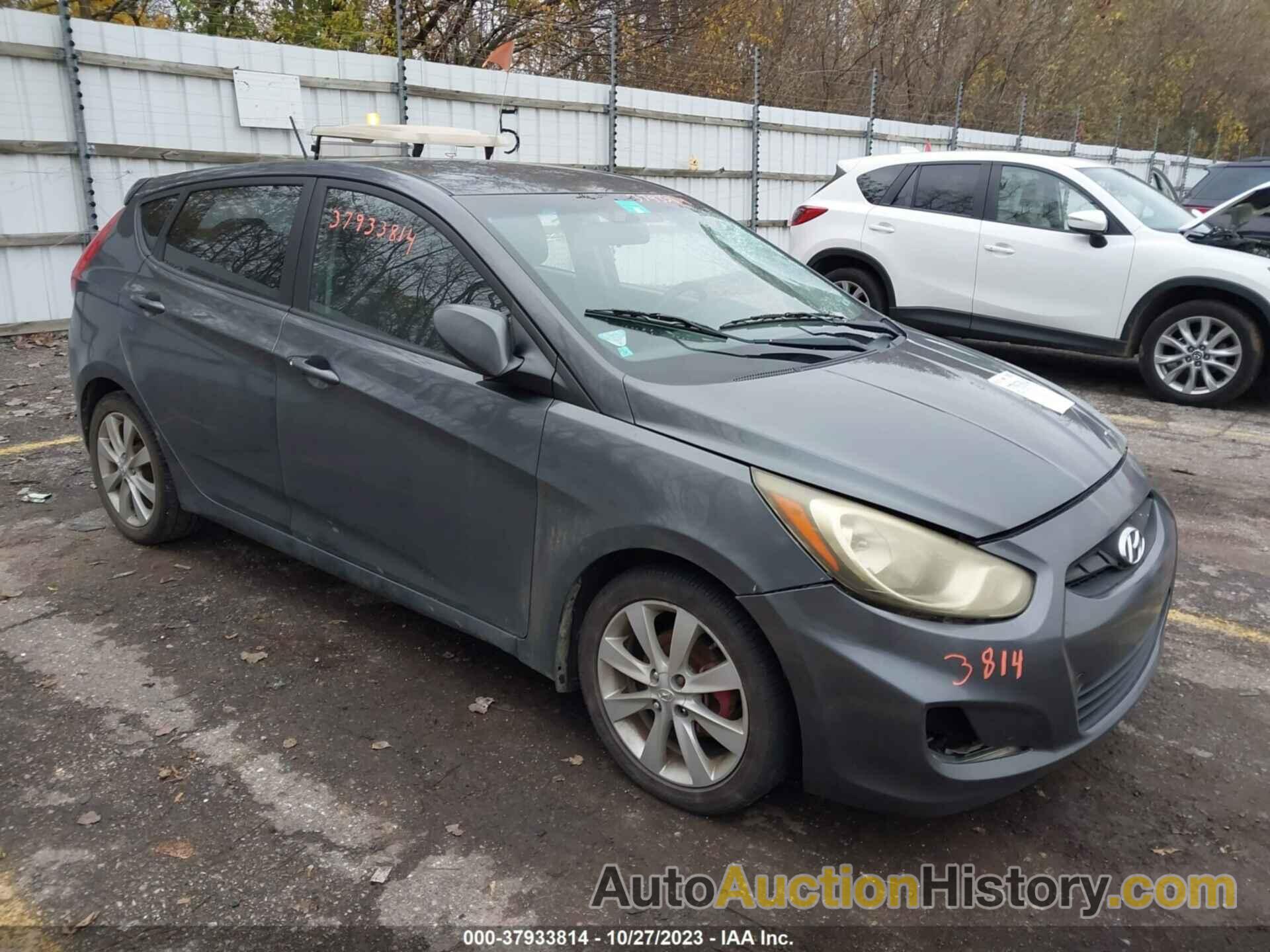 HYUNDAI ACCENT SE, KMHCU5AE0CU004650