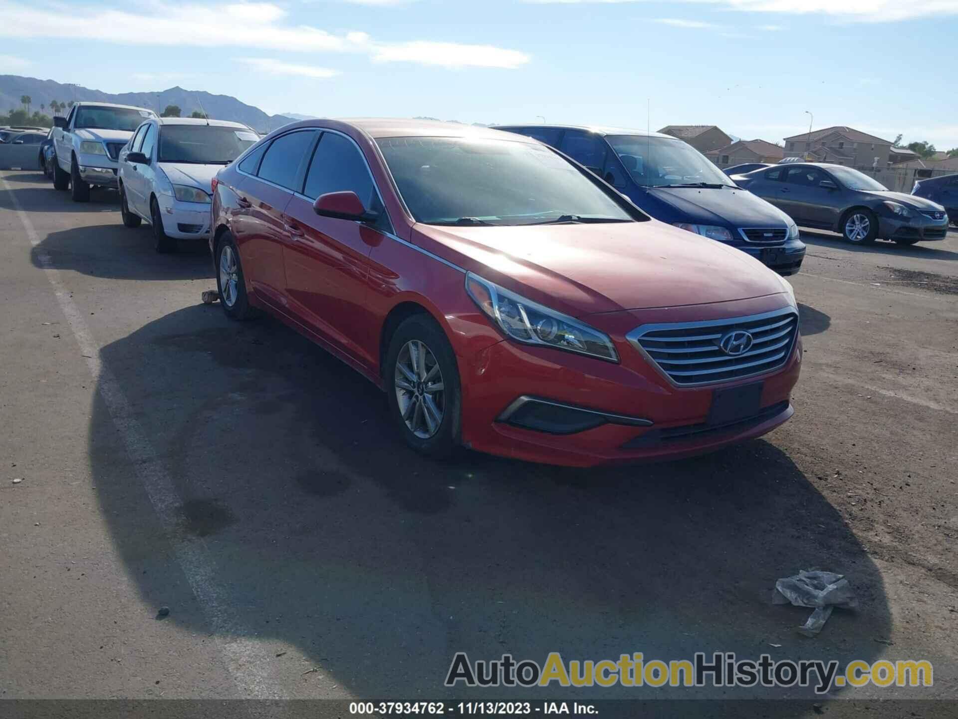 HYUNDAI SONATA SE, 5NPE24AF2HH444750