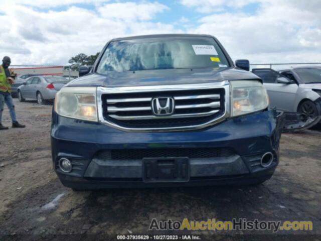 HONDA PILOT EX-L, 5FNYF3H5XCB016022