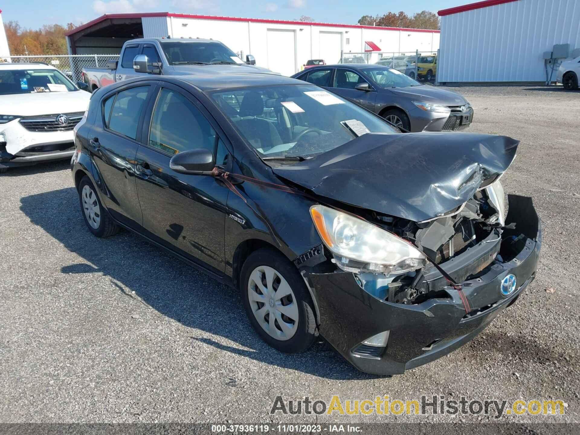 TOYOTA PRIUS C TWO, JTDKDTB34C1509187