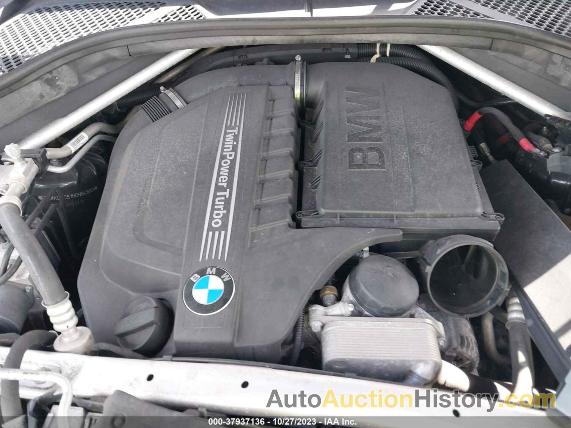 BMW X6 XDRIVE35I, 5UXKU2C51H0N84693