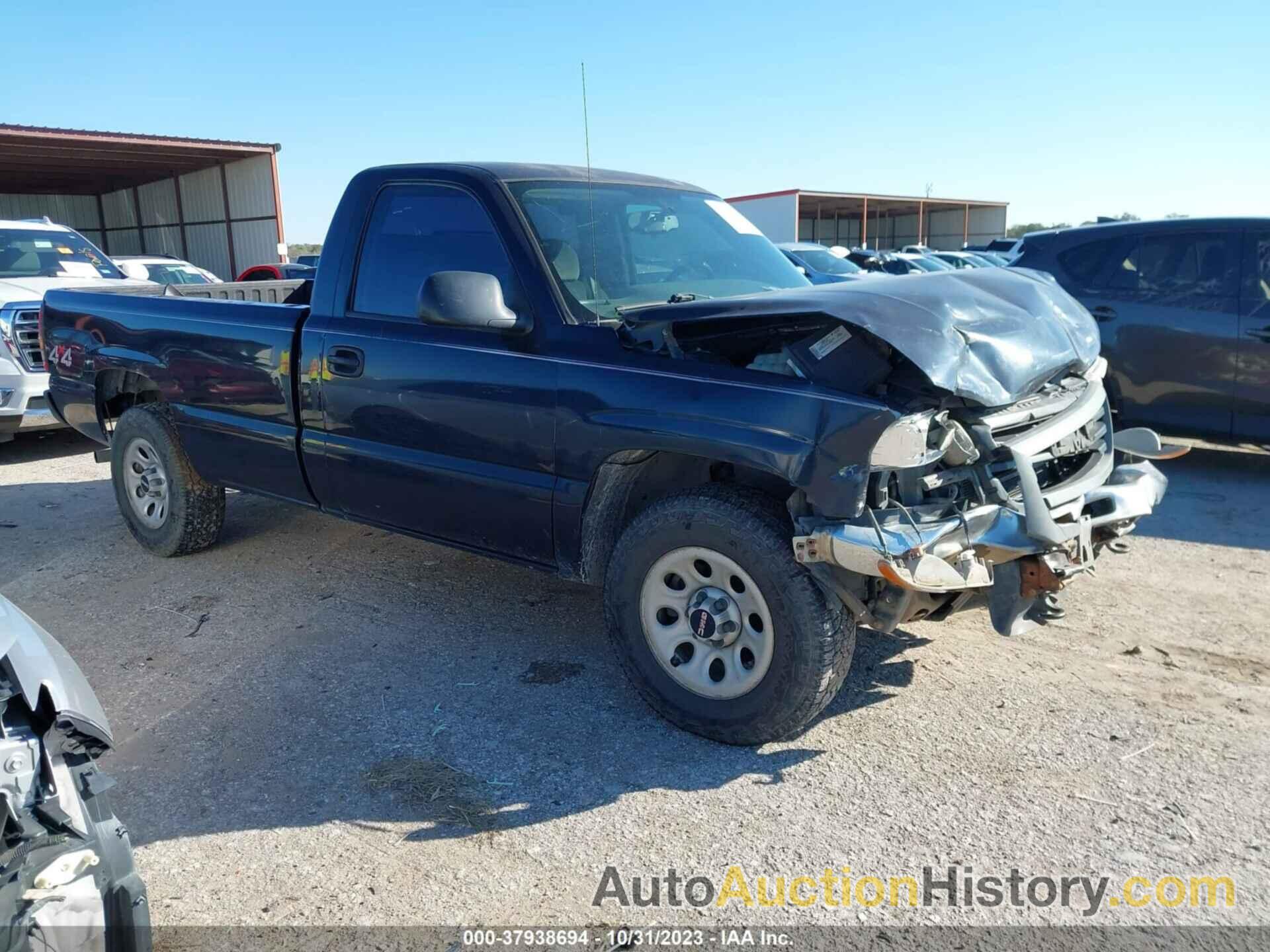 GMC SIERRA 1500 CLASSIC WORK TRUCK, 1GTEK14X67Z125071