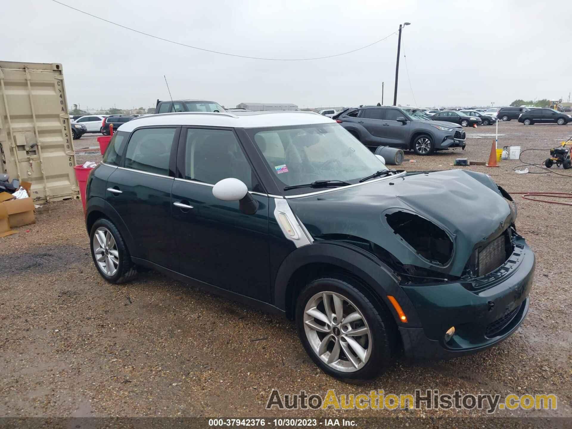 MINI COOPER COUNTRYMAN, WMWZB3C53DWM31684