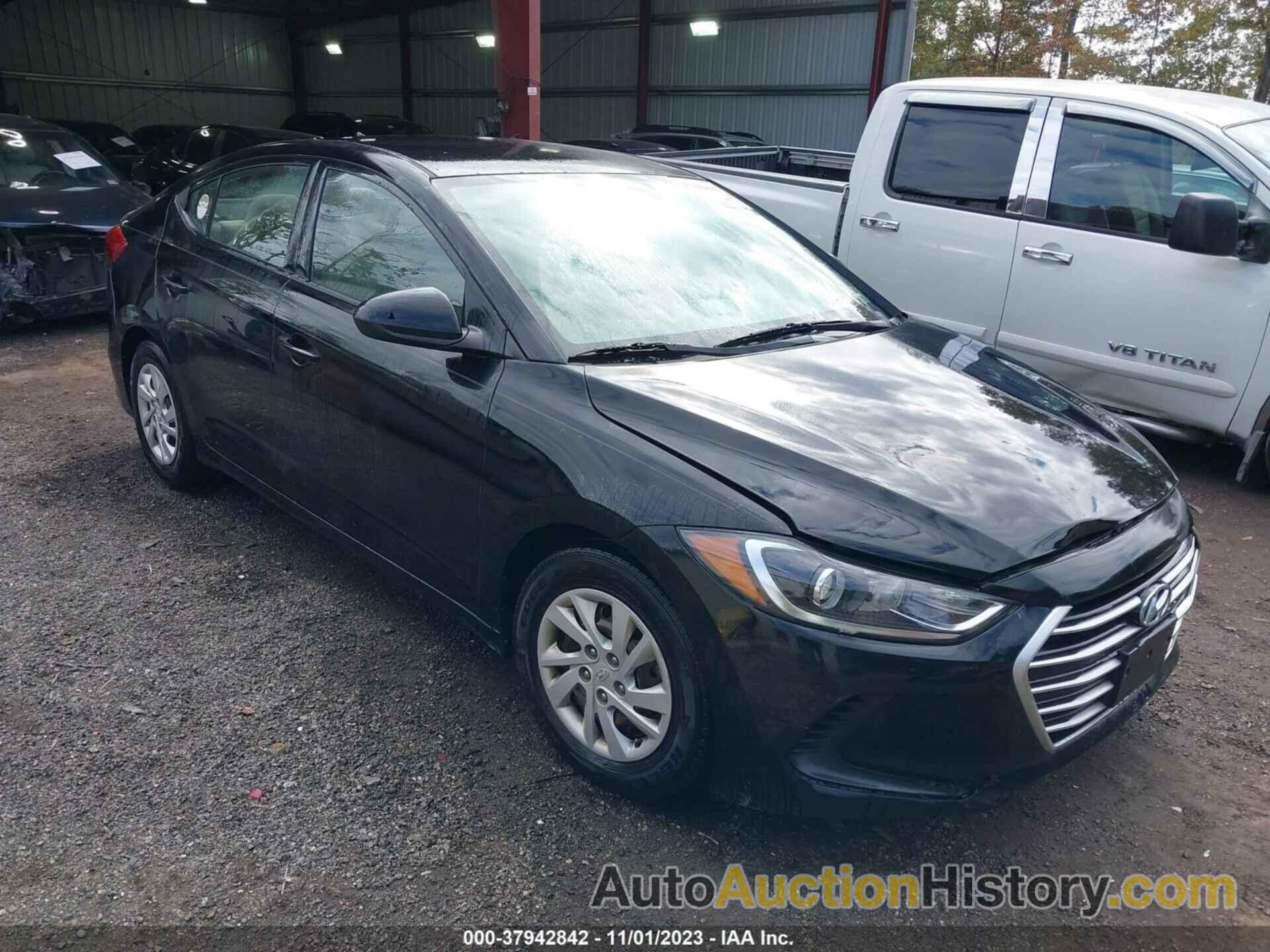 HYUNDAI ELANTRA SE, 5NPD74LFXJH370526