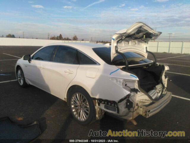 TOYOTA AVALON HYBRID LIMITED, 4T1D21FB4LU017726