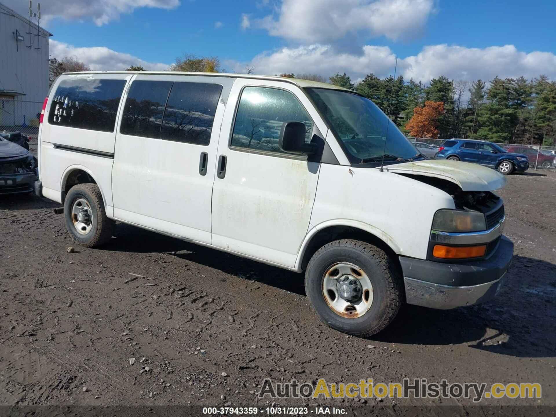 CHEVROLET EXPRESS PASSENGER, 1GAHG35K291176705