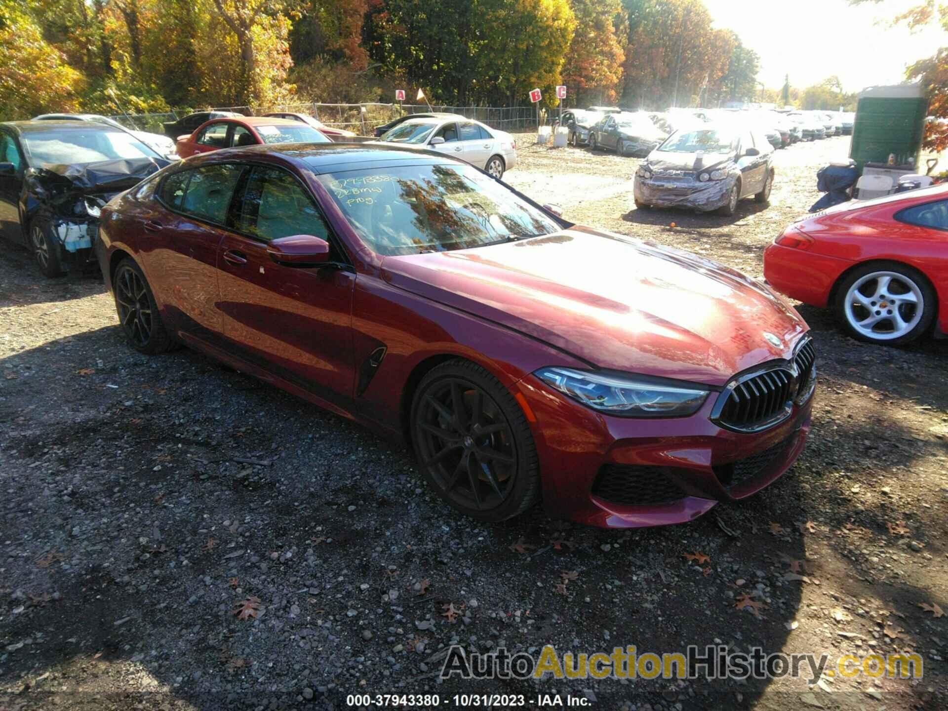 BMW M850I GTAN COUPE XDRIVE, WBAGV8C05NCJ95140