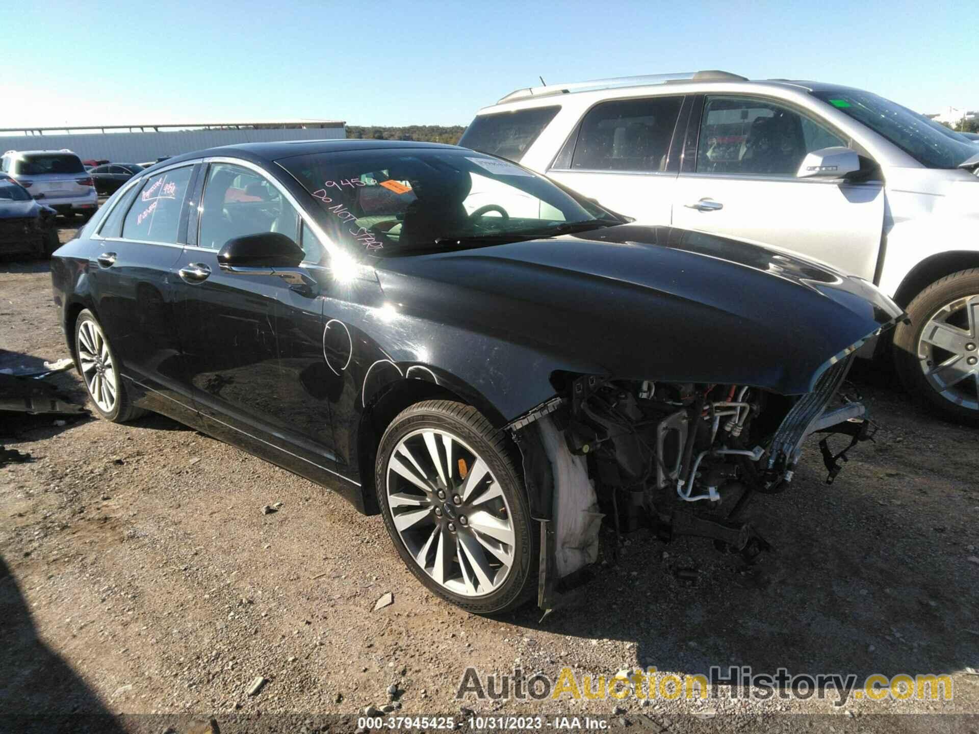 LINCOLN MKZ HYBRID RESERVE, 3LN6L5LU9LR606362