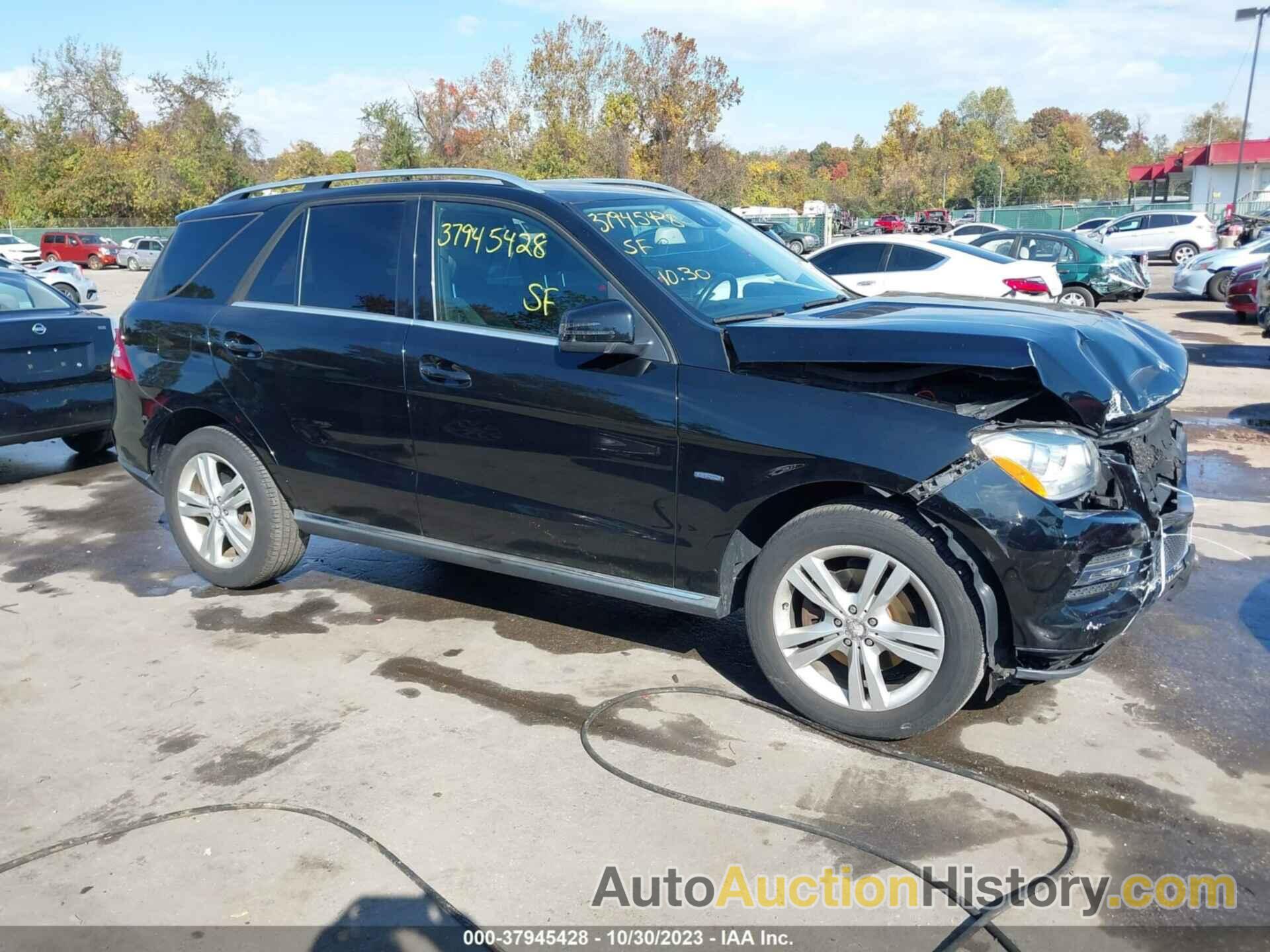 MERCEDES-BENZ ML 350 4MATIC, 4JGDA5HB2CA019385