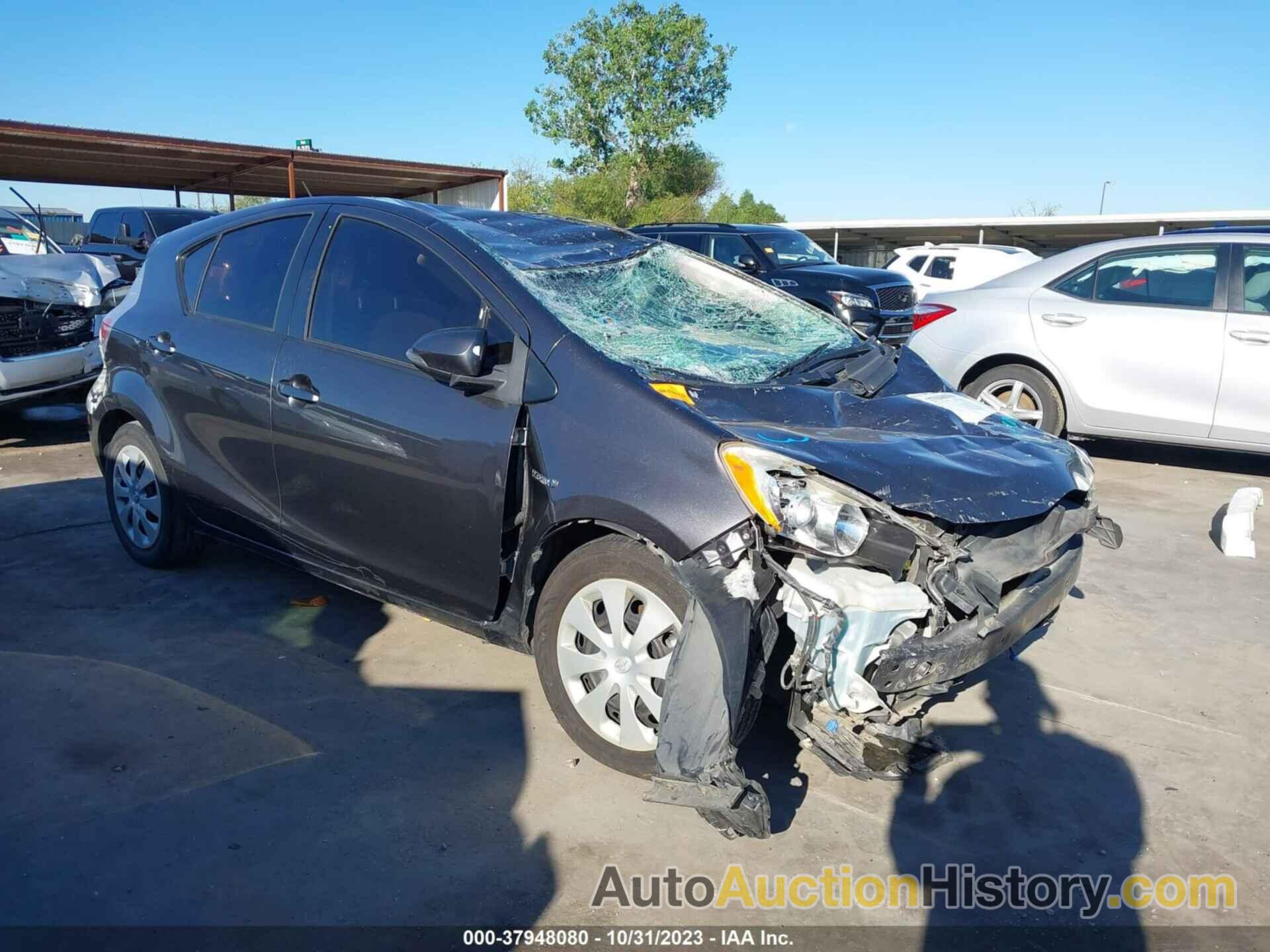 TOYOTA PRIUS C TWO, JTDKDTB33D1533949