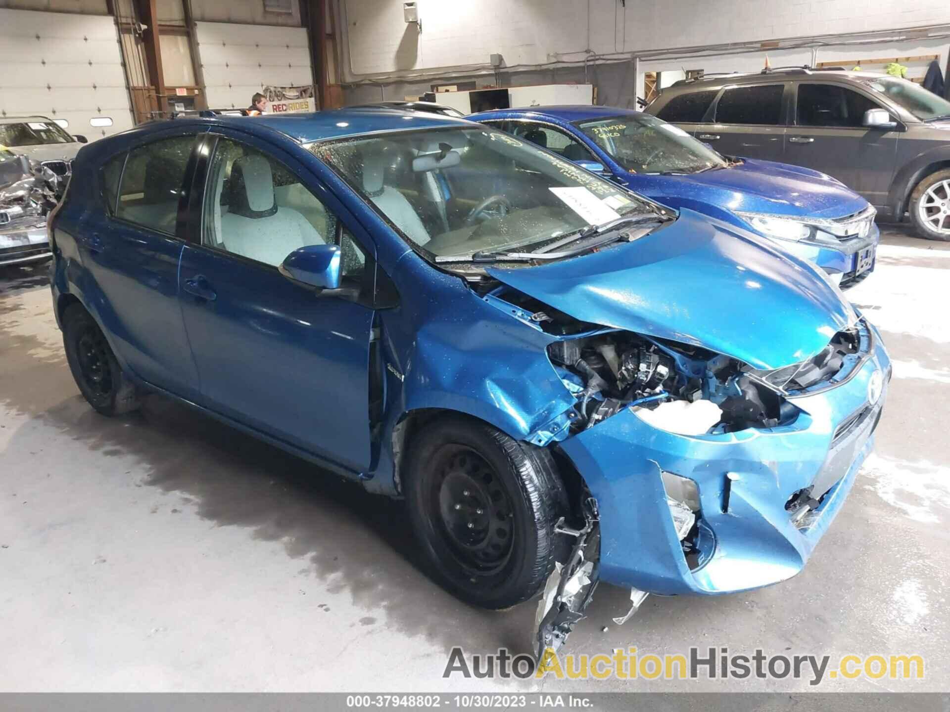 TOYOTA PRIUS C ONE/TWO/THREE/FOUR, JTDKDTB33G1123480