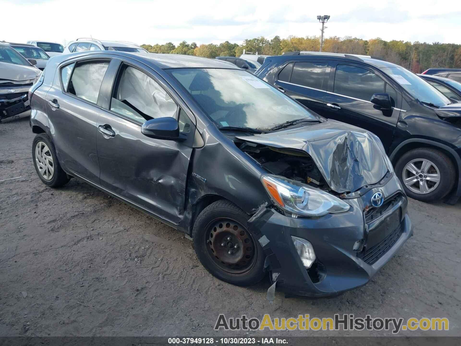 TOYOTA PRIUS C ONE/TWO/THREE/FOUR, JTDKDTB32F1106748